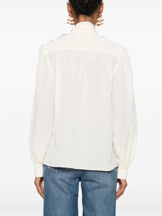26FW 끌로에 블라우스 CH26AHT30005 114 WHITE - CHLOE