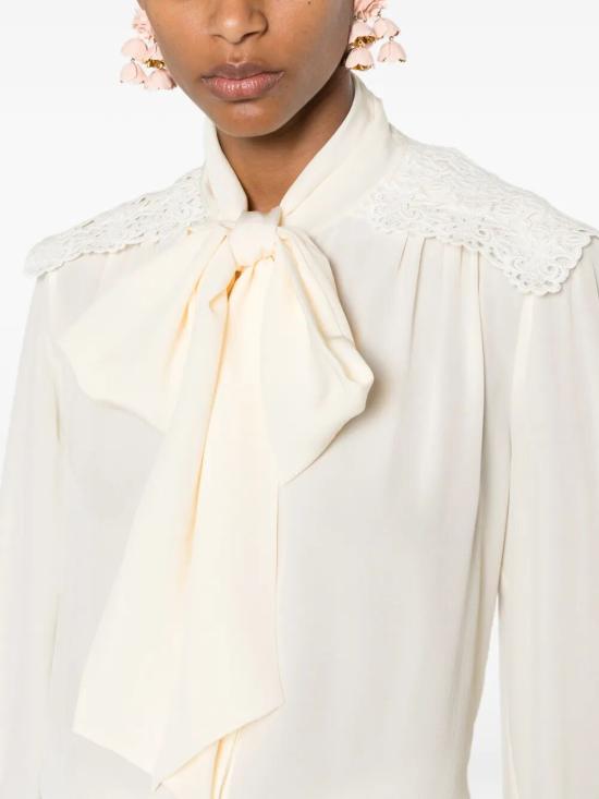 26FW 끌로에 블라우스 CH26AHT30005 114 WHITE - CHLOE