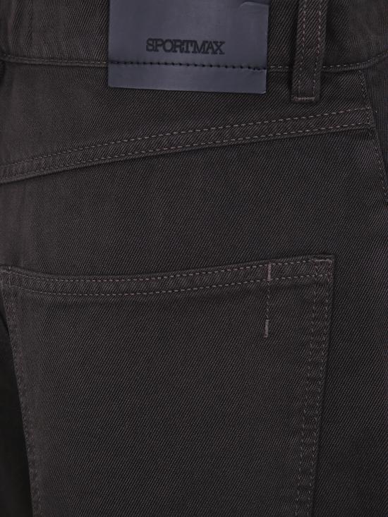 26FW 스포트막스 스트레이트 팬츠 2622136025600 008 BROWN - SPORTMAX