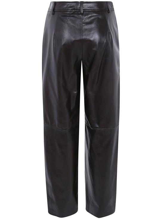 26FW 막스마라 스튜디오 가죽 팬츠 2626436011600 003 BROWN - MAX MARA STUDIO