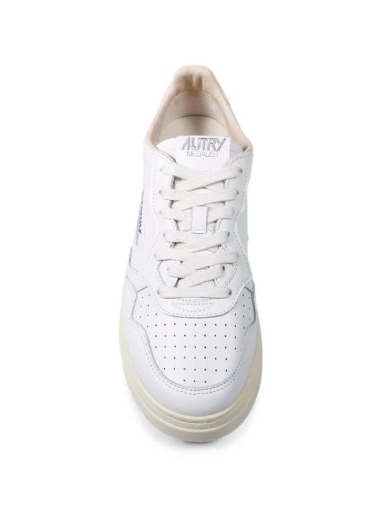 26FW 오트리 메달리스트 로우 스니커즈 AULMBJ04 LEAT WHITE - AUTRY