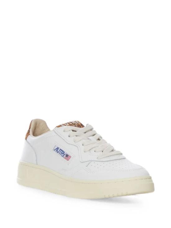 26FW 오트리 메달리스트 로우 레더 스니커즈 AULWHJ02 LEAT WHITE - AUTRY