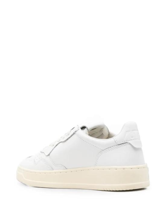 26FW 오트리 메달리스트 로우 레더 스니커즈 AULWLL15099 LEAT WHITE - AUTRY