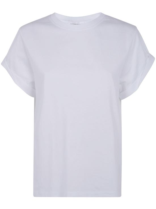 26FW 빅토리아 베컴 반팔 티셔츠 1226JTS007471A 6 WHITE