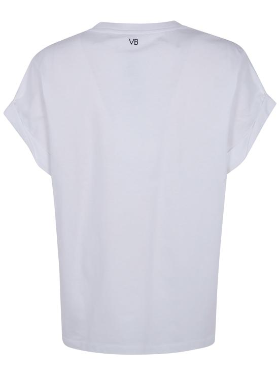 26FW 빅토리아 베컴 반팔 티셔츠 1226JTS007471A 6 WHITE - VICTORIA BECKHAM
