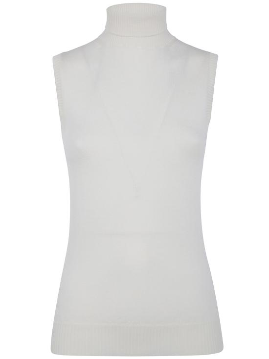 26FW 막스마라 스포츠막스 터틀넥 2622366011600 001 WHITE