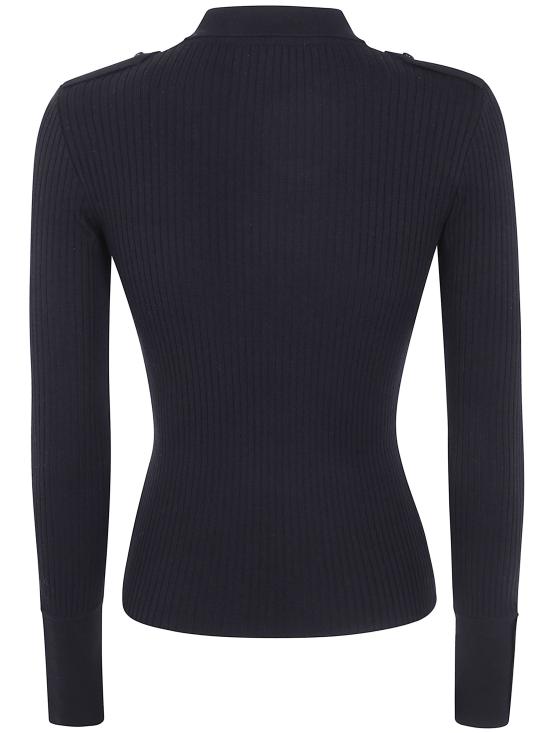 26FW 쿠레쥬 스웨터 326MPO072FI0001 9999 BLACK - COURREGES