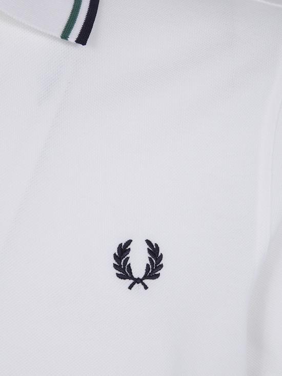 26SS 프레드페리 폴로 티셔츠 FPM3600P58 02C WHITE - FRED PERRY