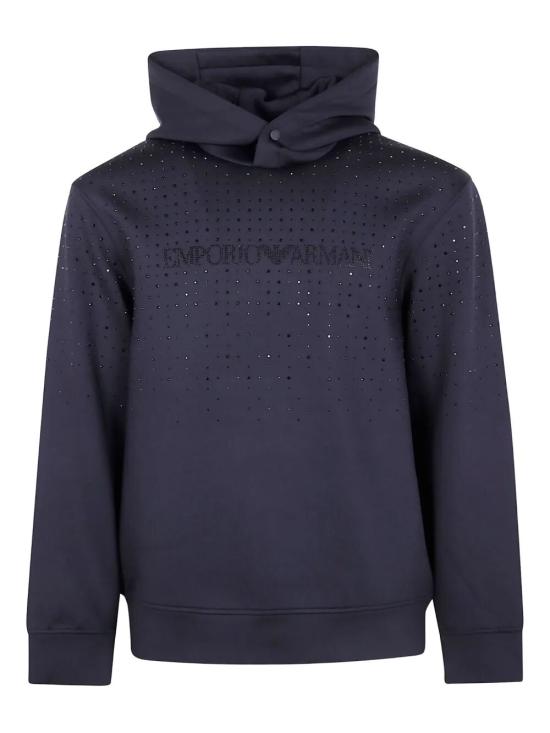 25FW 엠포리오 아르마니 스웨터 EM003673AF19556 UC001 BLACK - EMPORIO ARMANI