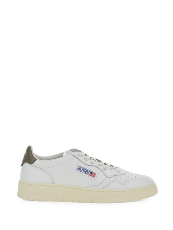 26FW 오트리 메달리스트 로우 스니커즈 AULMLL28 LEAT WHITE