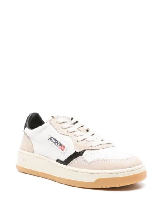 25FW 오트리 메달리스트 로우 레더 스니커즈 AULWLL22097 WHITE - AUTRY