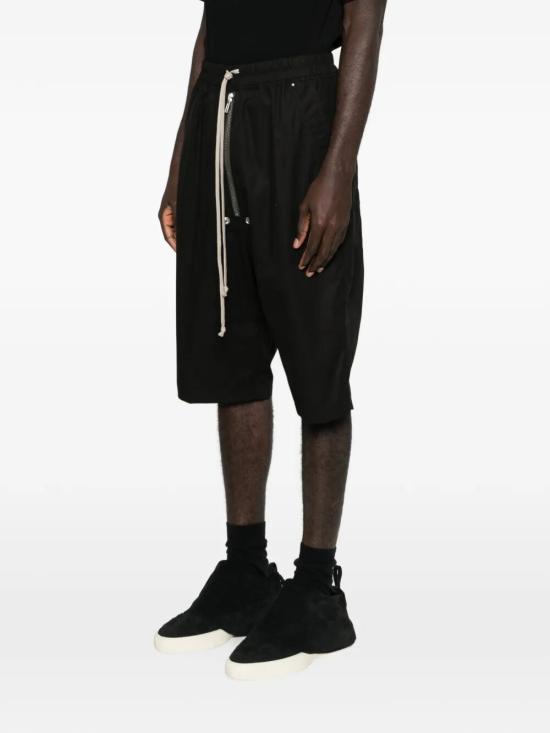 26SS 릭 오웬스 스트레이트 팬츠 RU01F2349P 09 BLACK - RICK OWENS