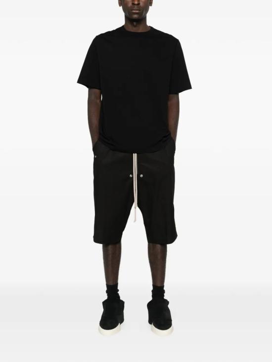 26SS 릭 오웬스 스트레이트 팬츠 RU01F2349P 09 BLACK - RICK OWENS