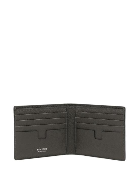 26FW 톰포드 그레인 가죽 클래식 바이폴드 지갑 Y0228LCL158S099 TBG GREY - TOMFORD
