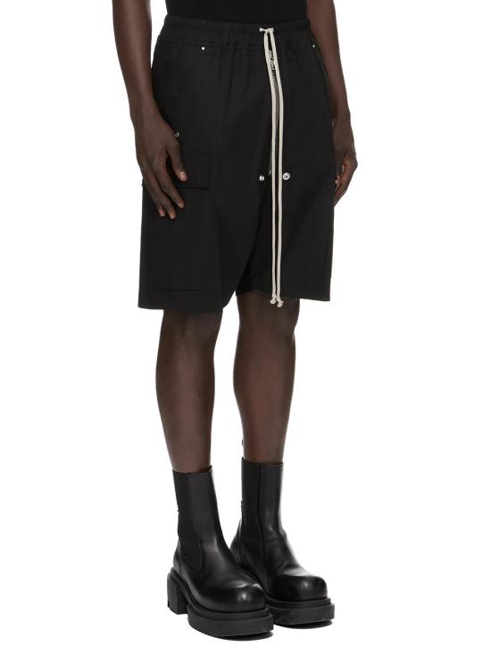 26FW 릭 오웬스 숏팬츠 RU02F4360TB 09 Nero - RICK OWENS