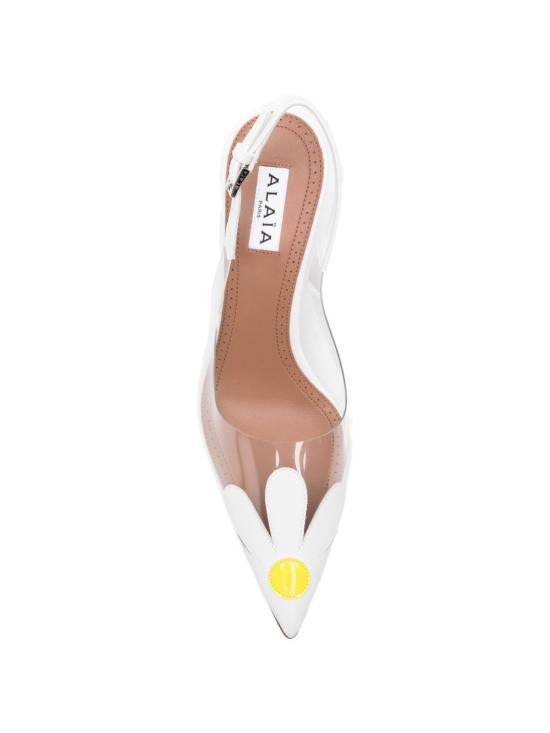 26FW 알라이아 힐/펌프스 AA3G2019O022 B32 YELLOW - ALAIA