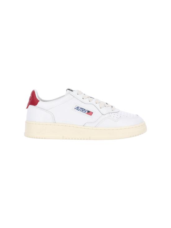 26FW 오트리 메달리스트 로우 스니커즈 AULM LL33 White
