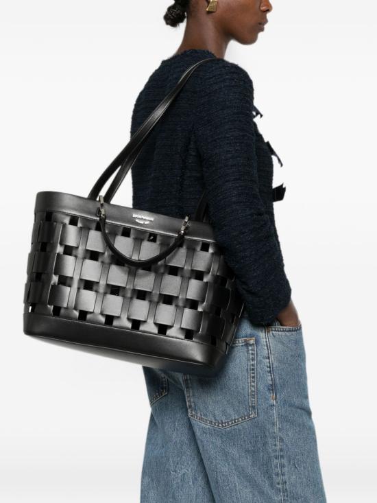 26FW 엠포리오 아르마니 토트백 EW000360 AF27054UC001 BLACK - EMPORIO ARMANI