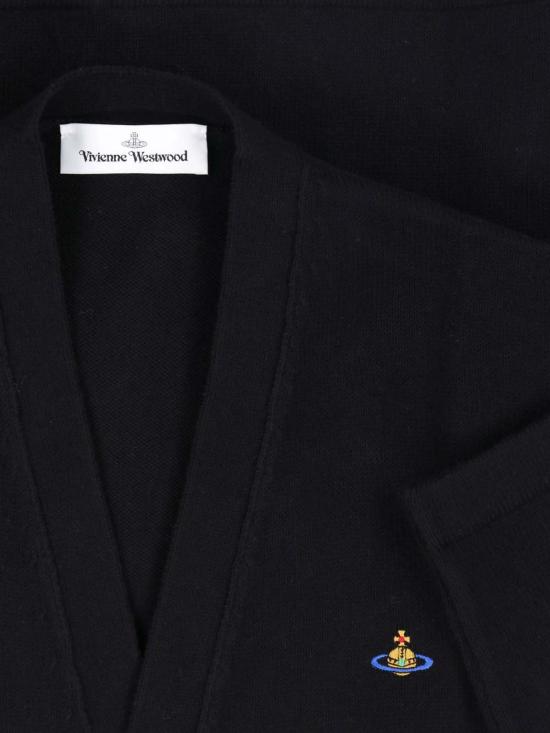 26FW 비비안웨스트우드 스웨터 27010014 Y001V N402 Black - VIVIENNE WESTWOOD