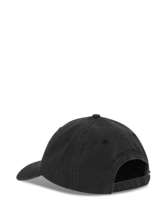 26FW 가니 로고 캔버스 볼캡 A6900 099 BLACK - GANNI