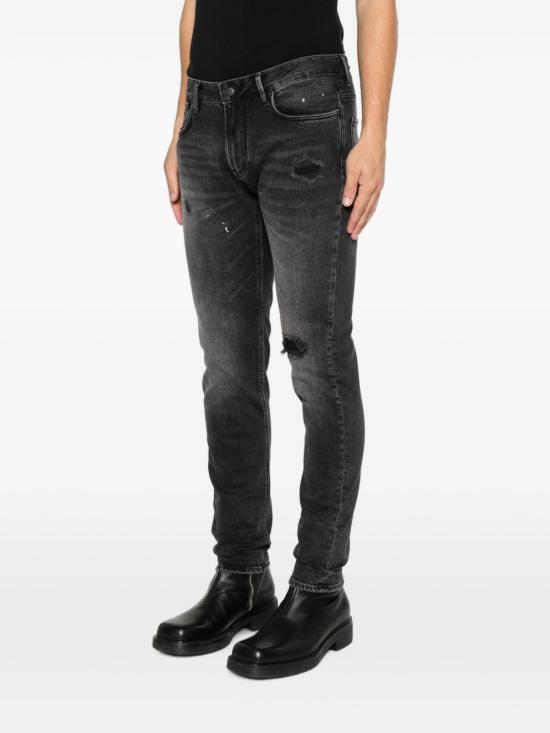 26FW 엠포리오 아르마니 데님 팬츠 EM000121 AF29286M8001 BLACK - EMPORIO ARMANI