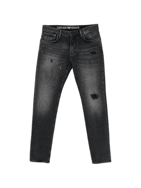 26FW 엠포리오 아르마니 데님 팬츠 EM000121 AF29286M8001 BLACK