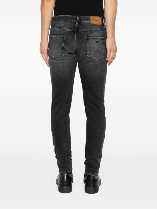 26FW 엠포리오 아르마니 데님 팬츠 EM000121 AF29286M8001 BLACK - EMPORIO ARMANI