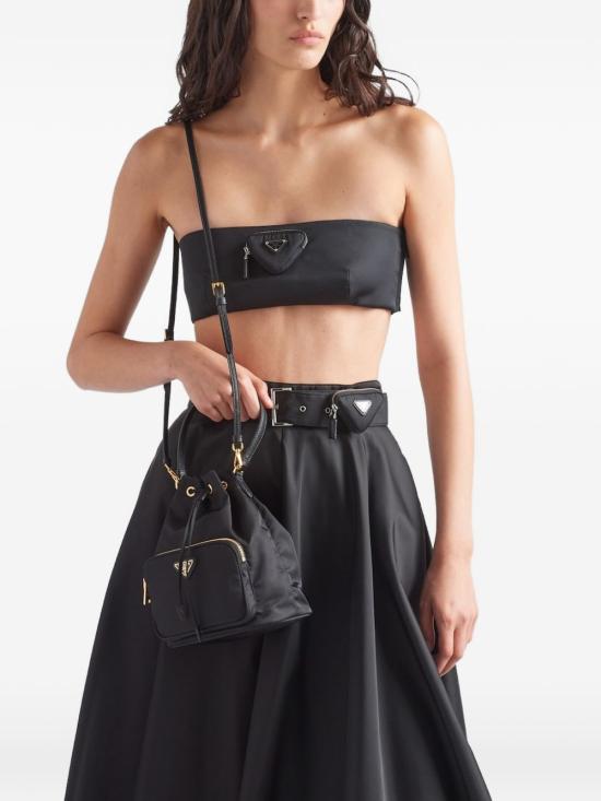 26FW 프라다 리에디션 1995 리나일론 듀엣 버킷백 1BH038 RV44F0002 BLACK - PRADA