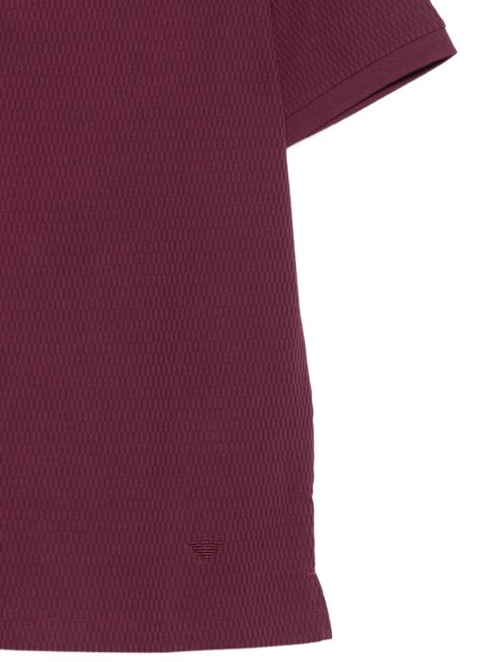 26FW 엠포리오 아르마니 폴로 티셔츠 EM007039 AF10762FA081 BORDEAUX - EMPORIO ARMANI