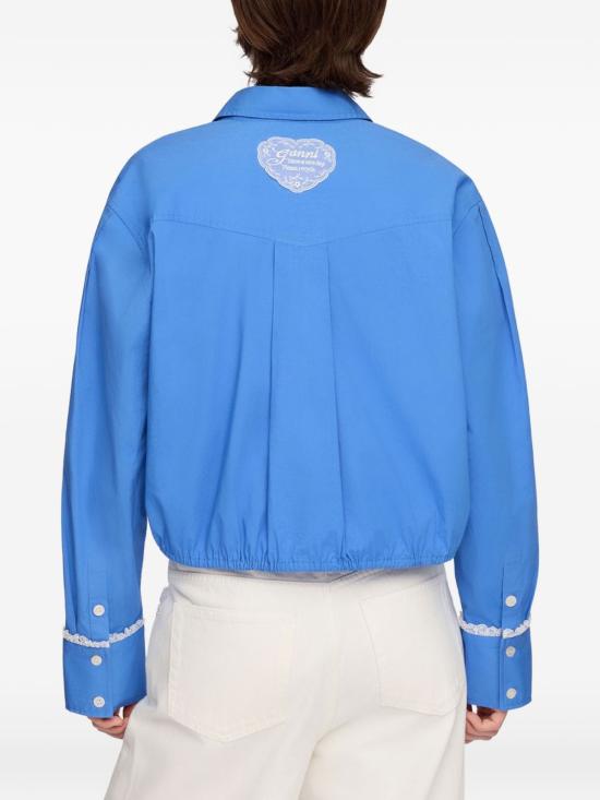 26FW 가니 셔츠 A1140008 591 LIGHT BLUE - GANNI