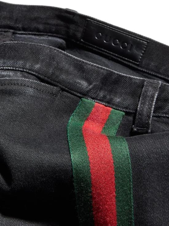 26FW 구찌 데님 팬츠 875555 XDDID1000 BLACK - GUCCI