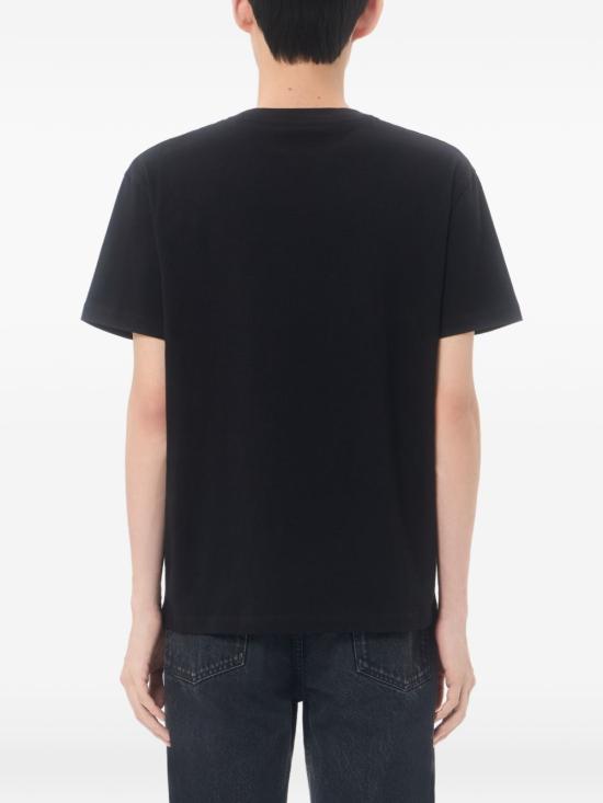 26FW 발렌티노 가라바니 반팔 티셔츠 VMG10V BGR0NO BLACK - VALENTINO GARAVANI