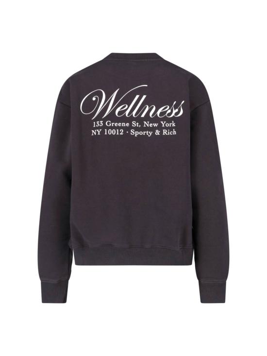 26SS 스포티앤리치 스웨터 ST098711083BR29 CIOCO WASHED WHITE Brown - SPORTY & RICH