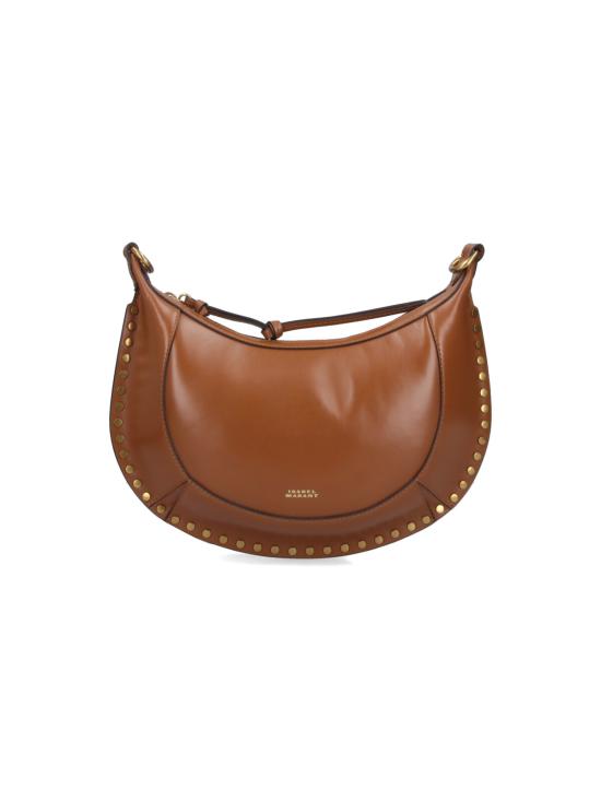 26FW 이자벨마랑 나오코 스터드 레더 백 PP0001FA A1C01M 50CO BROWN