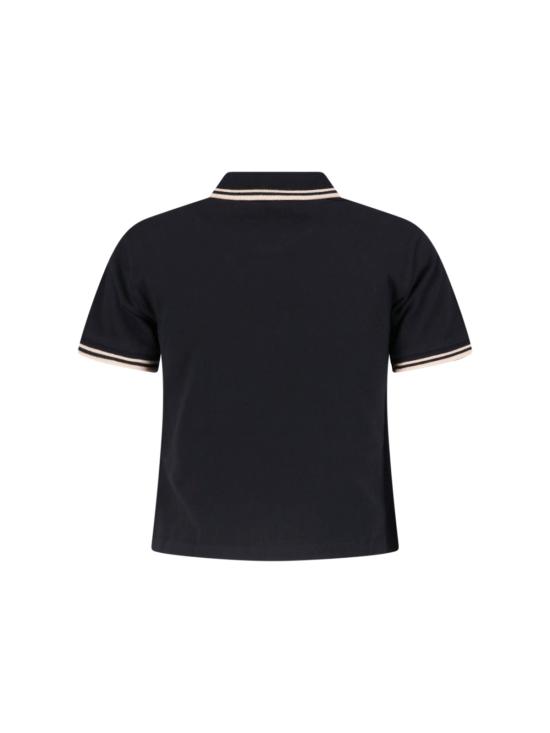 26FW 비비안웨스트우드 반팔 티셔츠 1H010005 J00AU N401 BLACK - VIVIENNE WESTWOOD