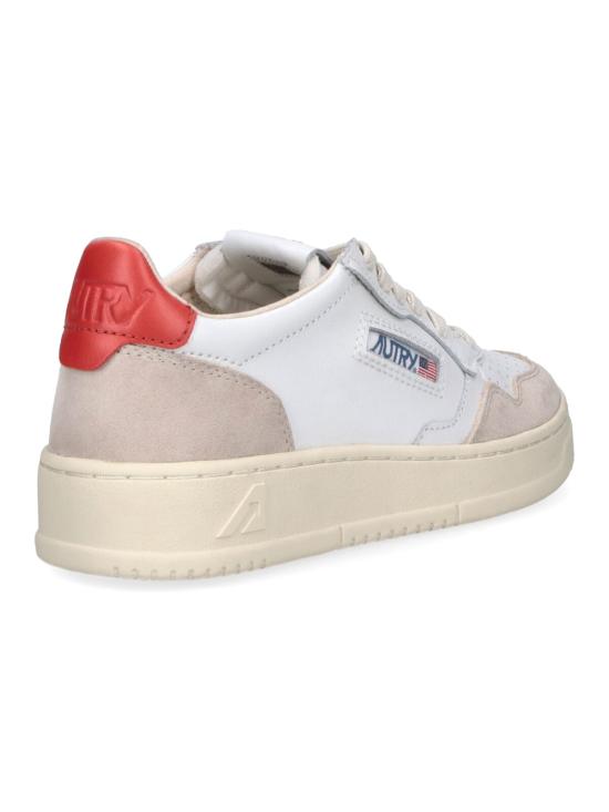 26FW 오트리 메달리스트 로우 레더 스니커즈 AULW LS19 WHITE - AUTRY