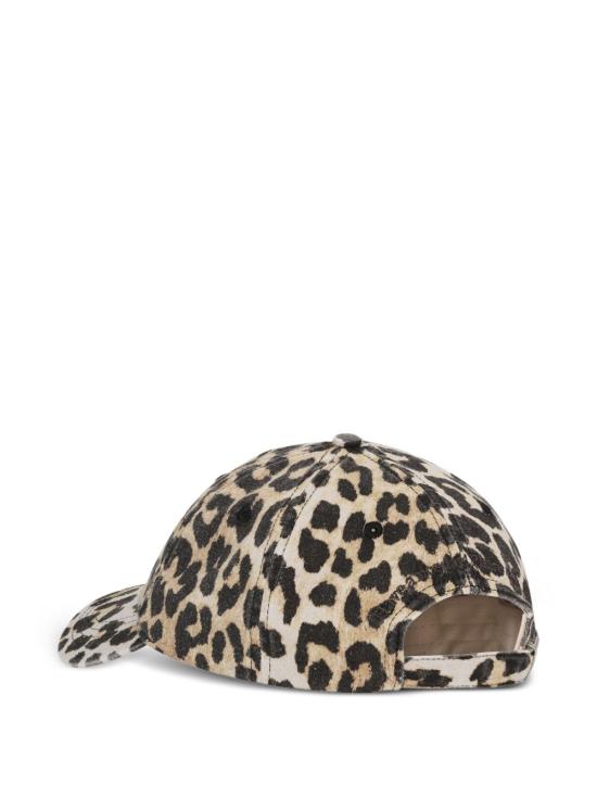 26FW 가니 모자 A6898 943 LEOPARD PRINT - GANNI