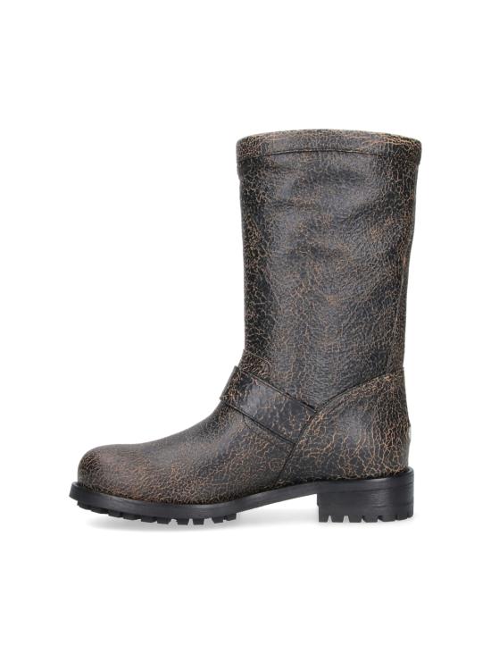 26FW 지미추 부츠 BIKER MID CTH BLACK TOFFEE - JIMMY CHOO