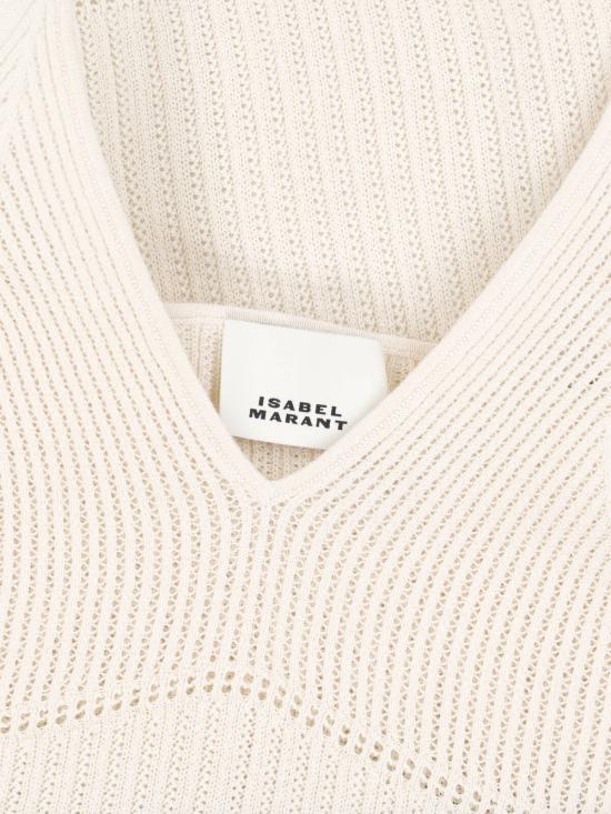 26FW 이자벨마랑 민소매 티셔츠 PU0946FA D3L02I 23EC Cream - ISABEL MARANT