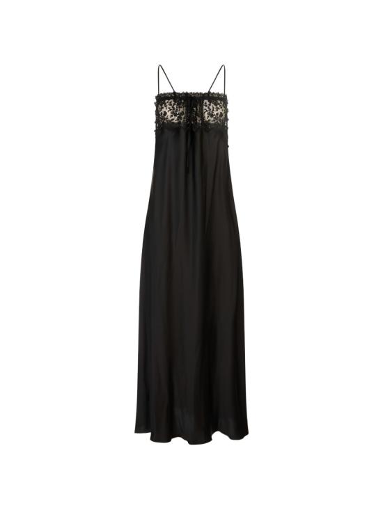 26FW 끌로에 롱 원피스 CH26ARO02 008001 BLACK