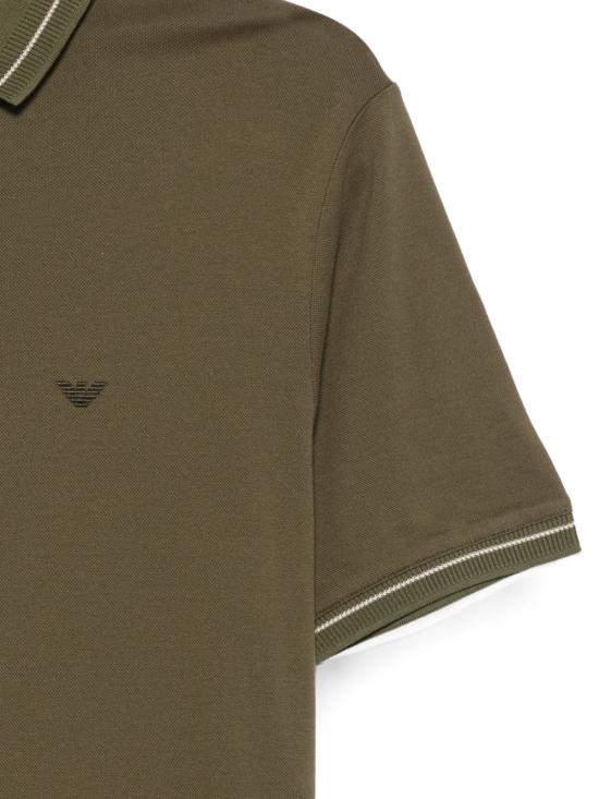 26FW 엠포리오 아르마니 폴로 티셔츠 EM006625 AF12955U7046 GREEN - EMPORIO ARMANI