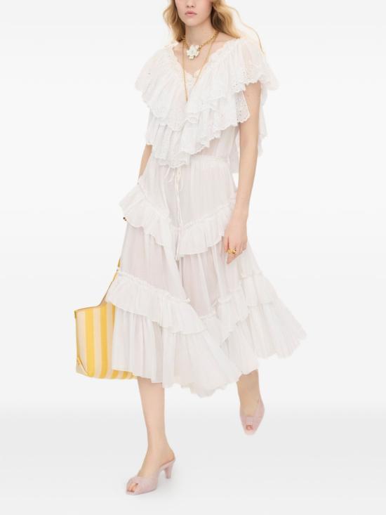 26FW 끌로에 미디 스커트 CH26AJU75 040107 WHITE - CHLOE