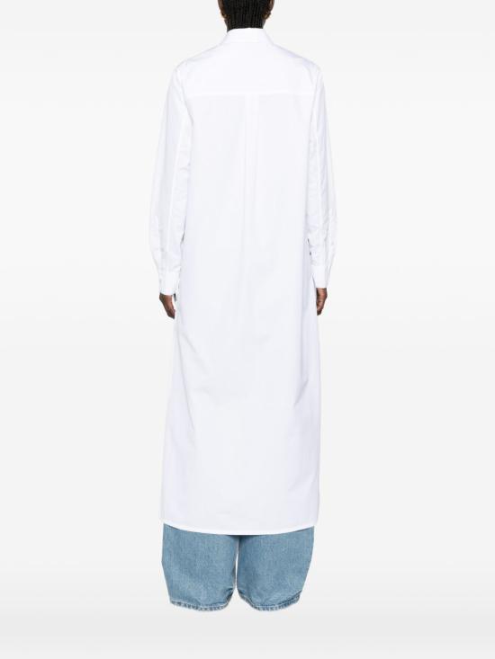 26FW 알라이아 셔츠 AA9C1013T611D 000 WHITE - ALAIA