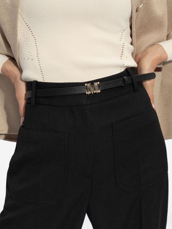 26FW 막스마라 벨트 24506011600 007 BLACK - MAX MARA