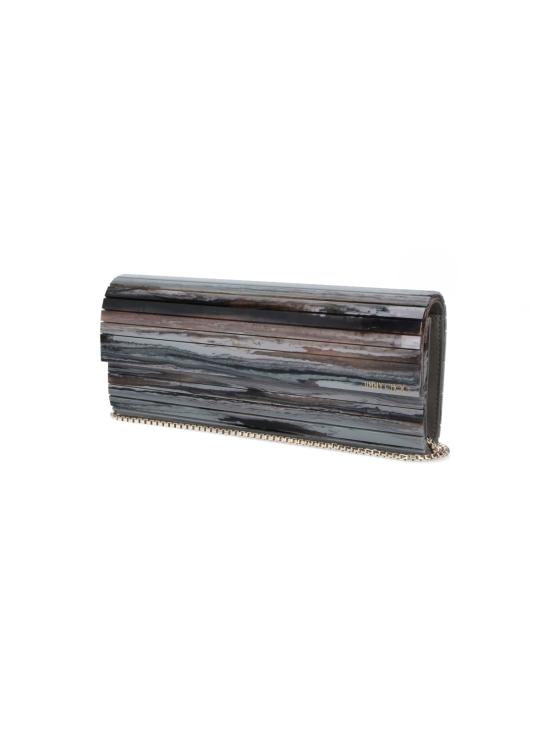 26FW 지미추 클러치/파우치 SWEETIE TIE GREY MIX Grey - JIMMY CHOO