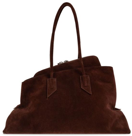 26SS 디 아티코 라 파세지아타 미디엄 탑 핸들 백 250WAH00054LBT007AA850 BROWN - THE ATTICO