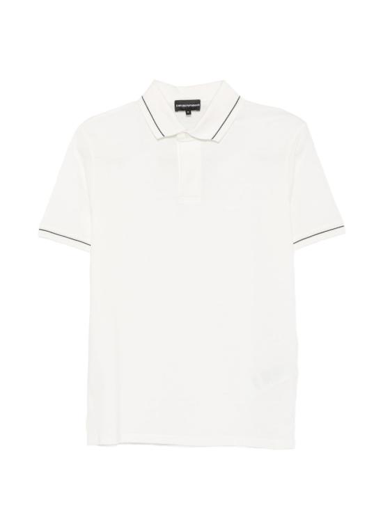 26FW 엠포리오 아르마니 폴로 티셔츠 EM006625 AF12955U0003 WHITE
