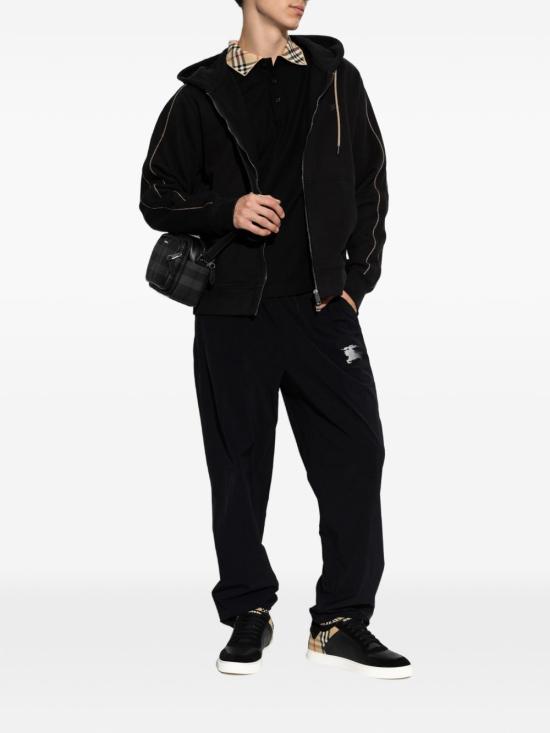 26FW 버버리 후드 티셔츠 8130512 A1189 BLACK - BURBERRY