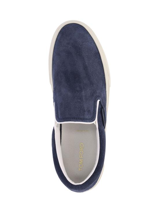26FW 톰포드 스니커즈 J1368 LCL123N UWM Blue - TOMFORD