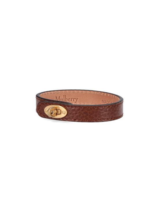 26FW 멀버리 팔찌 QB2390 205 G110 Brown - MULBERRY